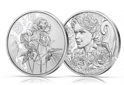10 Euro Silber Österreich 2024 Hgh - Pfingstrose